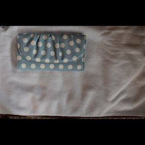 Ruched Rhonda Clutch.  NWT